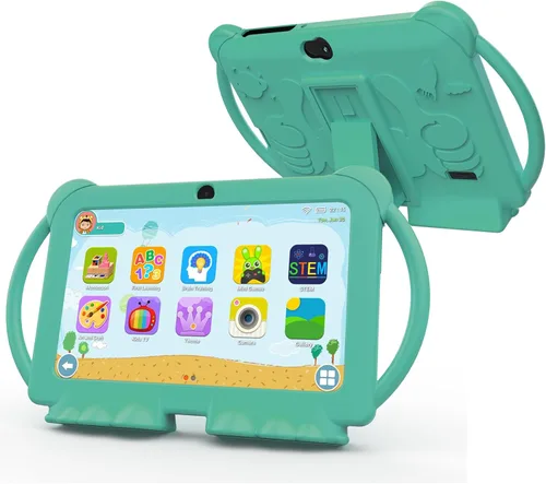 Miniatura 10 de Tablet para niños, tablet de 7 pulgadas para niños 4GB+32GB admite expansión de 1TB, control parental preinstalado, tablet educativa para niños