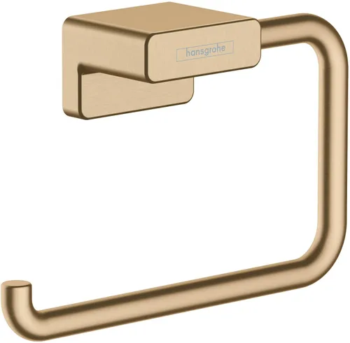 hansgrohe AddStoris Portarrollos sin Tapa en Bronce Cepillado 3-pulgadas Accesorios en Bronce Cepillado, 41771140