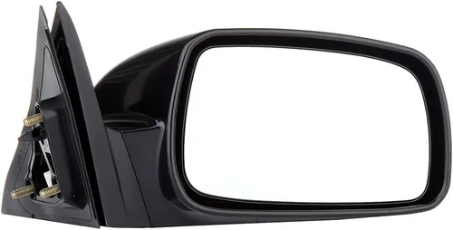 Miniatura 8 de Juego de montaje de espejos laterales Compatible con 1987-2002 para Jeep Wrangler con puerta media, plegable manual, espejo negro manual texturizado