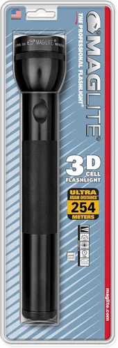 Miniatura 60 de MagLite, Linterna resistente incandescente de 2-células D en caja expositora
