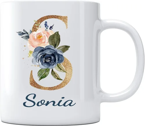 Gifts ideas Taza de café para el Día de la Madre con nombre Sonia, regalos para mamá, hermanas, mujeres, mudanzas, graduación, universidad, regalos