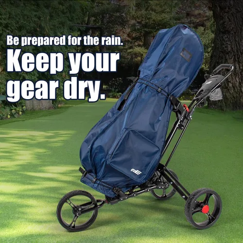Miniatura 5 de Funda impermeable de PVC 300D para bolsa de golf, bolsa de golf, duradera, ligera y fácil de maniobrar