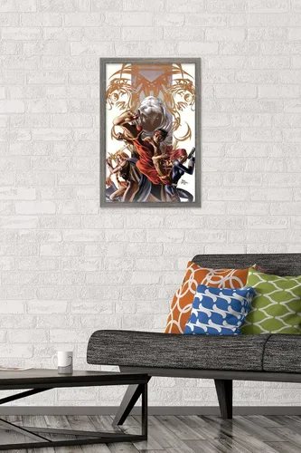 Miniatura 2 de Trends International Marvel Comics - Póster de pared Secret Avengers #7, 14.725 x 22.375 pulgadas, versión enmarcada de madera de granero