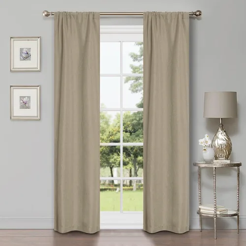Miniatura 35 de Superior Linen Semi Blackout Curtains, Room Darkening, Bedroom, Drapes, Kitchen, Living Room Window Accents, Sun Blocking, Grommet Header, Classic