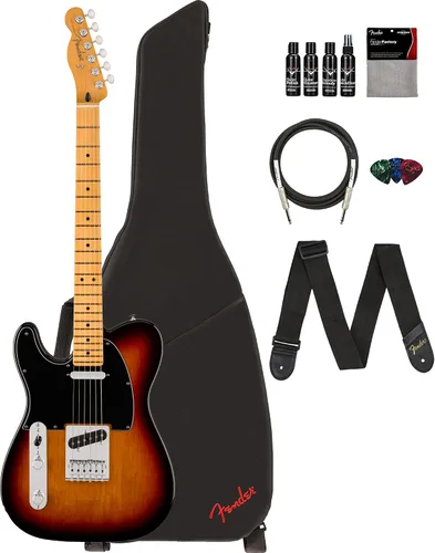 Miniatura 13 de Fender Player II Modified Telecaster - Paquete de ráfaga de 3 tonos con estuche, correa, cable, juego de púas de 3 piezas y kit de limpieza