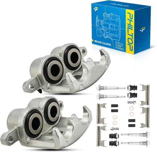 Miniatura 53 de PHILTOP Pinza de freno delantera compatible con S10 1982-2003, Sonoma 1991-2003, Camaro 1982-1992, El Camino 1978-1987, Monte Carlo 1978-1988
