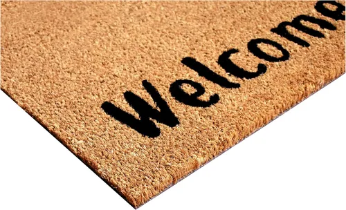 Miniatura 5 de Calloway Mills AZ105001729 Alfombra Kitty Korner, 17 x 29 pulgadas, color natural/negro