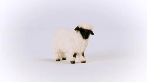 Miniatura 3 de Schleich Farm World - Valais - Juguete de oveja de nariz negra - Juguetes realistas de animales de granja para niños a partir de 3 años