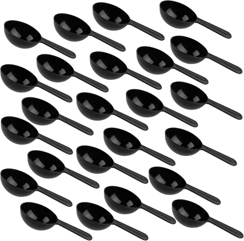 Miniatura 13 de AUEAR, Paquete de 5 cucharadas cucharadas de café de medición de plástico para leche en polvo y especias de semillas de frutas