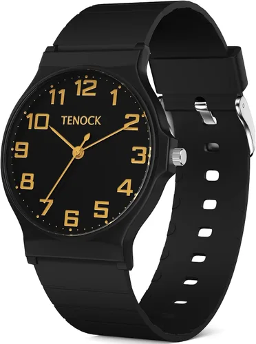 Reloj analógico para niños y niñas, resistente al agua hasta 30M, reloj deportivo para niños, fácil de leer, con esfera fina, correa suave, para