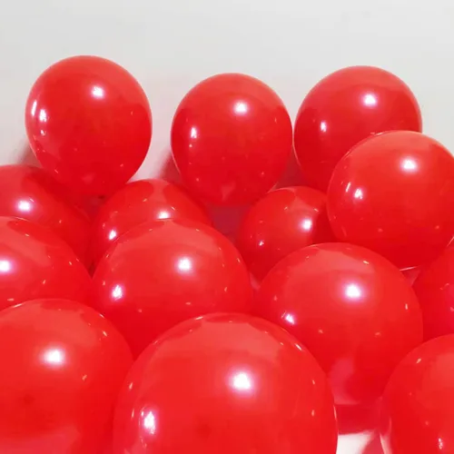 Globos rojos de fiesta, paquete de 100 globos de 12 pulgadas para San Valentín, cumpleaños, boda, aniversario, despedida de soltera, Navidad,