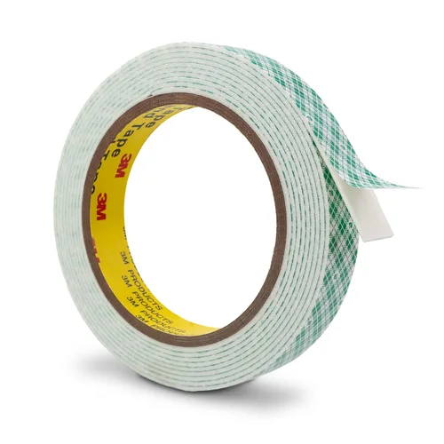 Miniatura 10 de Cinta de espuma de doble cara 0.39" x 10 pies Fabricada con cinta de espuma 3M de pelar y pegar Cinta de montaje Cinta de doble capa de uretano