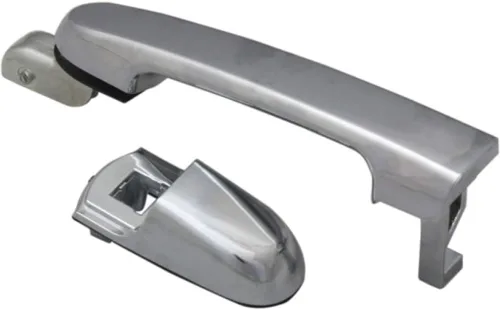 Miniatura 6 de Para Hyundai Accent 2006-2011 Manija de puerta exterior trasera, lado del conductor cromado Trim: GLS