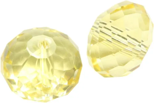Miniatura 23 de Adabele - 100 cuentas de cristal Rondelle sueltas facetadas austriacas de 0.315 pulgadas (0.315 in), espaciador de sol naranja compatible