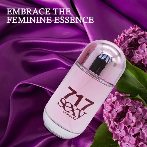 Miniatura 3 de AFLUXE 717 Eau de Parfum - Perfume sexy en aerosol, fragancia para mujer, ropa de día, conjunto diario casual de colonia con bolsa de gamuza