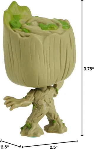 Miniatura 8 de Figura de FunKo de Groot de pequeño, personaje de Guardianes de la Galaxia 2, películas POP, Estándar