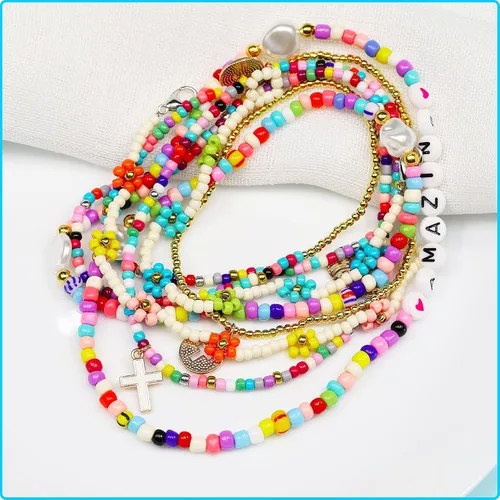 Miniatura 6 de Cuentas de semillas sueltas de color negro opaco, alrededor de 4000 piezas en caja 8/0 de vidrio para hacer joyas, agujero de 0.028 in (negro)