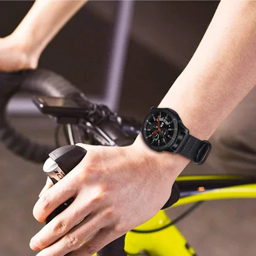 Miniatura 4 de Fintie - Correas deportiva de nailon suave de 0.87 pulgadas compatibles con Samsung Galaxy Watch 3 de 1.77 pulgadas, Galaxy Watch 1.81 pulgadas