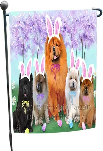 Miniatura 43 de Doggie of the Day Chow Chow Dogs Garden Flags - 4th of July Independence Day - Double Sided- Yard Porch Lawn Spring Decorative Gift - Home Decor 12