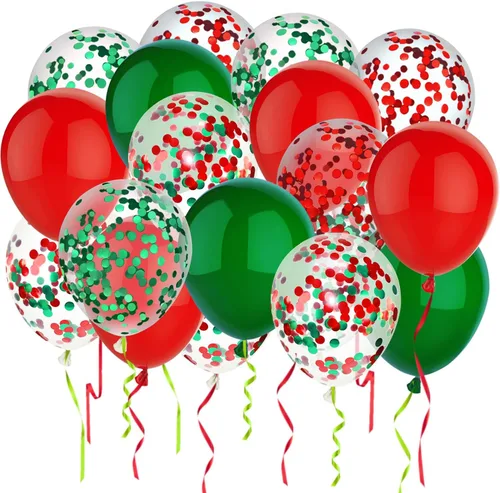 Miniatura 10 de 50 Piezas Globos de Halloween de 12 Pulgadas Naranja Negro Morado Verde Globos de Confeti para Halloween Fiesta de Dulce o Truco Fiesta Fantasma