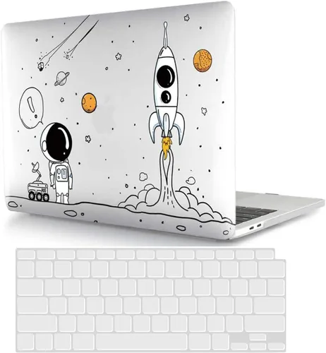 Miniatura 25 de Funda compatible con MacBook Pro de 13 pulgadas modelo: A1278 con CD-ROM (versión 2012 2011 2010 2009 2008), cubierta rígida de plástico y cubierta