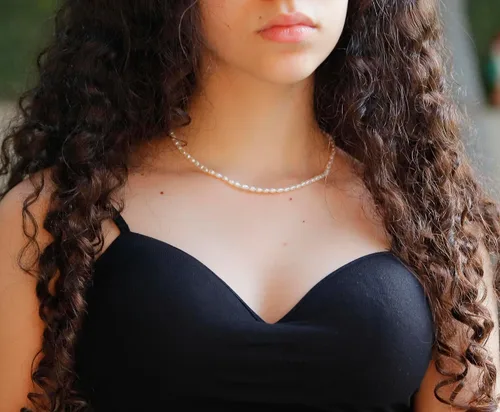 Miniatura 13 de Collar de hija relleno de oro de mamá o papá, collar clásico de perlas blancas con mensaje significativo, listo para regalar