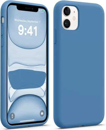 AOTESIER Compatible con Funda iPhone 11, [Silicona de Grado Alimenticio] Protección Completa de Cuerpo Completo contra Caídas a Prueba de Golpes con