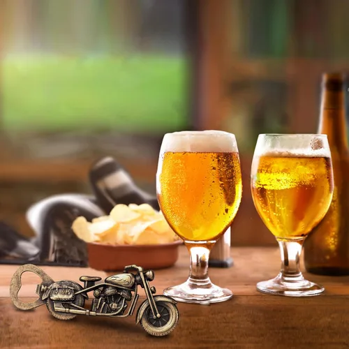 Miniatura 6 de Regalos únicos de cerveza de motocicleta para hombres, abrebotellas de motocicleta vintage, regalo del día del padre, regalo de cumpleaños