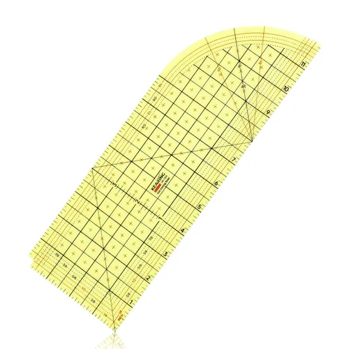 Miniatura 8 de Regla de Planchado en Caliente, Regla de Cosido Resistente al Calor para Herramienta de Medida Hecha a Mano para Plancha Eléctrica para Trabajos