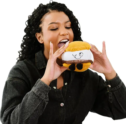 Miniatura 2 de Punchkins - Regalo de peluche, lindo y adorable coleccionable para adultos, decoración única para el escritorio, juguete de apoyo emocional, azul