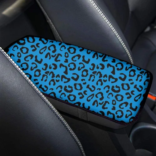 Miniatura 32 de Accesorios interiores de lunares Funda protectora universal para reposabrazos de consola central Protector de vehículo suave y cómodo