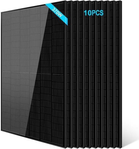 Miniatura 17 de SUNGOLDPOWER 8 piezas de paneles solares monocristalinos de 370 W, celda solar de grado A, impermeable IP68, panel solar de alta eficiencia