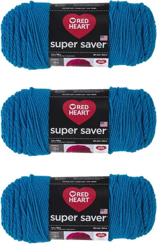 Miniatura 14 de Red Heart Hilo Super Saver, paquete de 3, estampado artístico, 3 unidades Estampado De Artista
