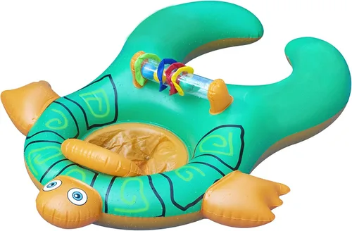 Swimline Me & You - Flotador de piscina para asiento de bebé tortuga marina