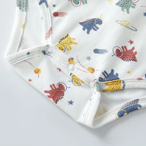 Miniatura 231 de pureborn Mameluco de algodón súper suave para bebés niños y niñas de 0 a 24 meses
