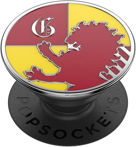 PopSockets Agarre adhesivo para teléfono, soporte, soporte para teléfono, Harry Potter - Esmalte Gryffindor Gryffindor Enml