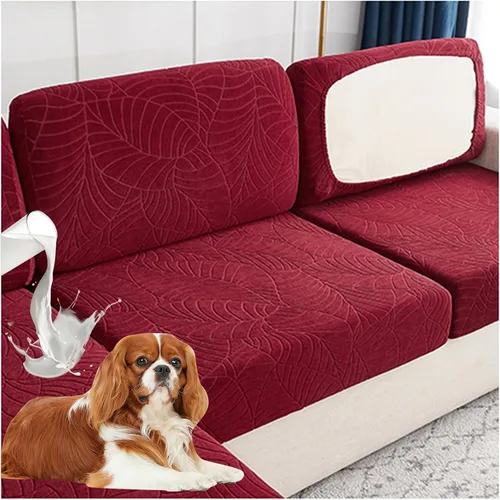 Miniatura 22 de Fundas de cojín para asiento de sofá, impermeables, de alta elasticidad, universal, elástica, fundas de cojín de repuesto para cojines individuales