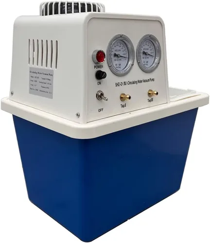 Miniatura 9 de INTBUYING Bomba de vacío de agua circulante de 110V 15L Aspirador de chorro de agua de laboratorio para química y evacuación de aire, bomba de vacío