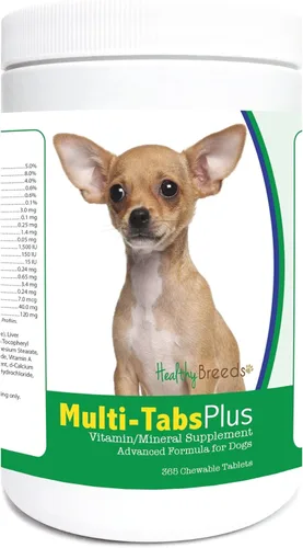 Miniatura 360 de Healthy Breeds American Staffordshire Terrier Multi-Tabs Plus tabletas masticables 180