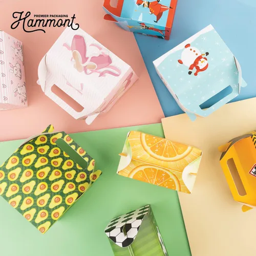 Miniatura 7 de Cajas de regalo de fiesta de pingüinos, paquete de 10, cajas temáticas de suministros de pingüinos fáciles de montar, caja de galletas para regalo