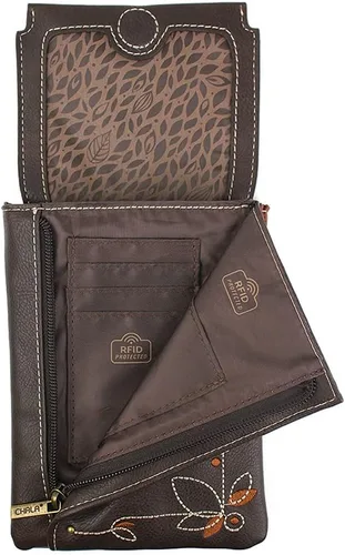 Miniatura 2 de CHALA RFID Criss Crossbody - Bolso de mano para teléfono celular, de piel sintética para mujer, con correa ajustable RFID, Faux Leather, Adjustable