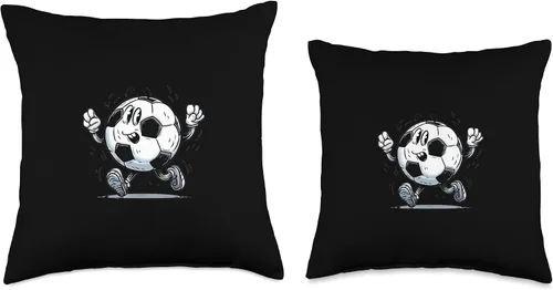 Miniatura 3 de Cartoon Soccer Ball Costume for Boys and Girls Throw Pillow