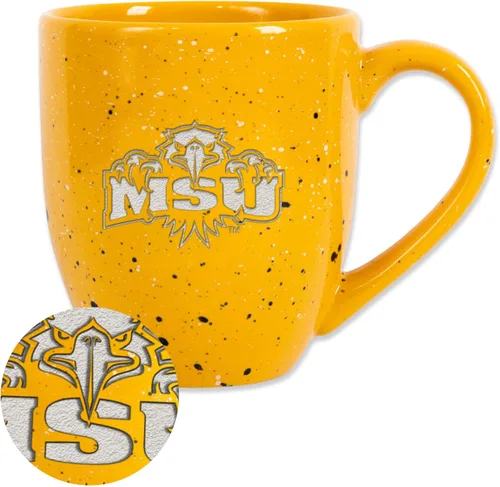 Miniatura 348 de Rico Industries NCAA Virginia Tech Hokies Maroon - Taza de café de cerámica grabada con láser, color del equipo, 16 onzas