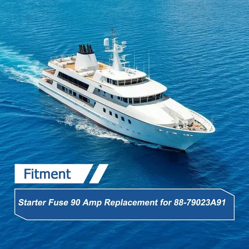 Miniatura 2 de WFLNHB Fusible de arranque de 90 amperios de repuesto para MerCruiser Marine 88-79023A91