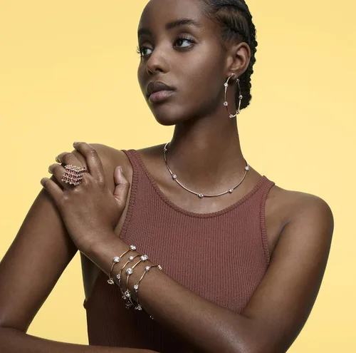 Miniatura 5 de SWAROVSKI Constella Hoop Earrings Collection