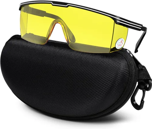 Miniatura 7 de xaegistac Gafas de seguridad antivaho con escudos laterales, gafas protectoras UV400, gafas de seguridad resistentes a los impactos para hombres