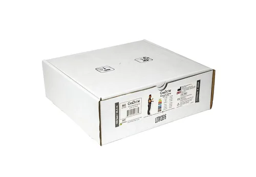 Miniatura 2 de CanDo – Tubos de libre ejercicio de látex, Rollo de 25 pies, Plateado , 1