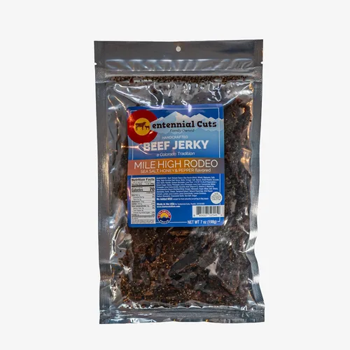 Miniatura 13 de Centennial Cuts Carne seca de res – 7 oz, Blazing Saddles Jalapeño
