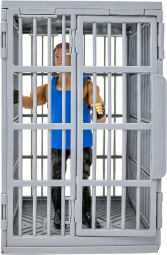 Miniatura 4 de Shark Cage & Grab The Gear Playset para figuras de acción de lucha libre