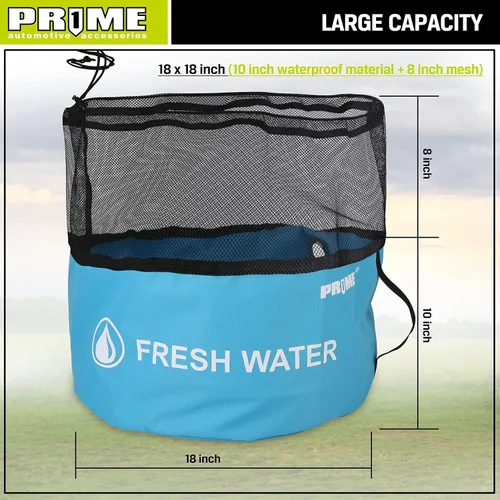 Miniatura 9 de PR1ME - Paquete de 4 bolsas impermeables para manguera de caravana, bolsa de utilidad para manguera de alcantarillado, accesorios de cámper